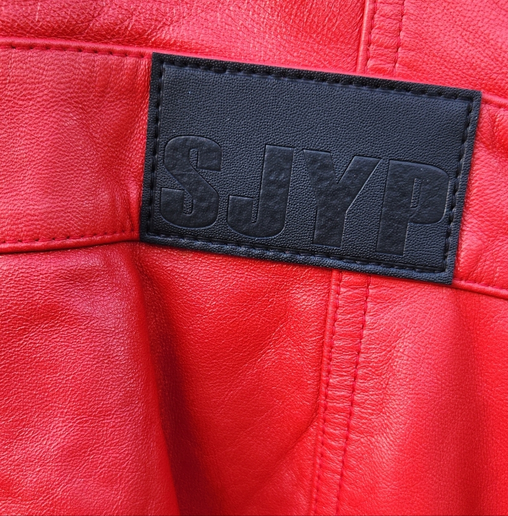 SJYP SHEEP LEATHER DRESS - Picture 7 of 7